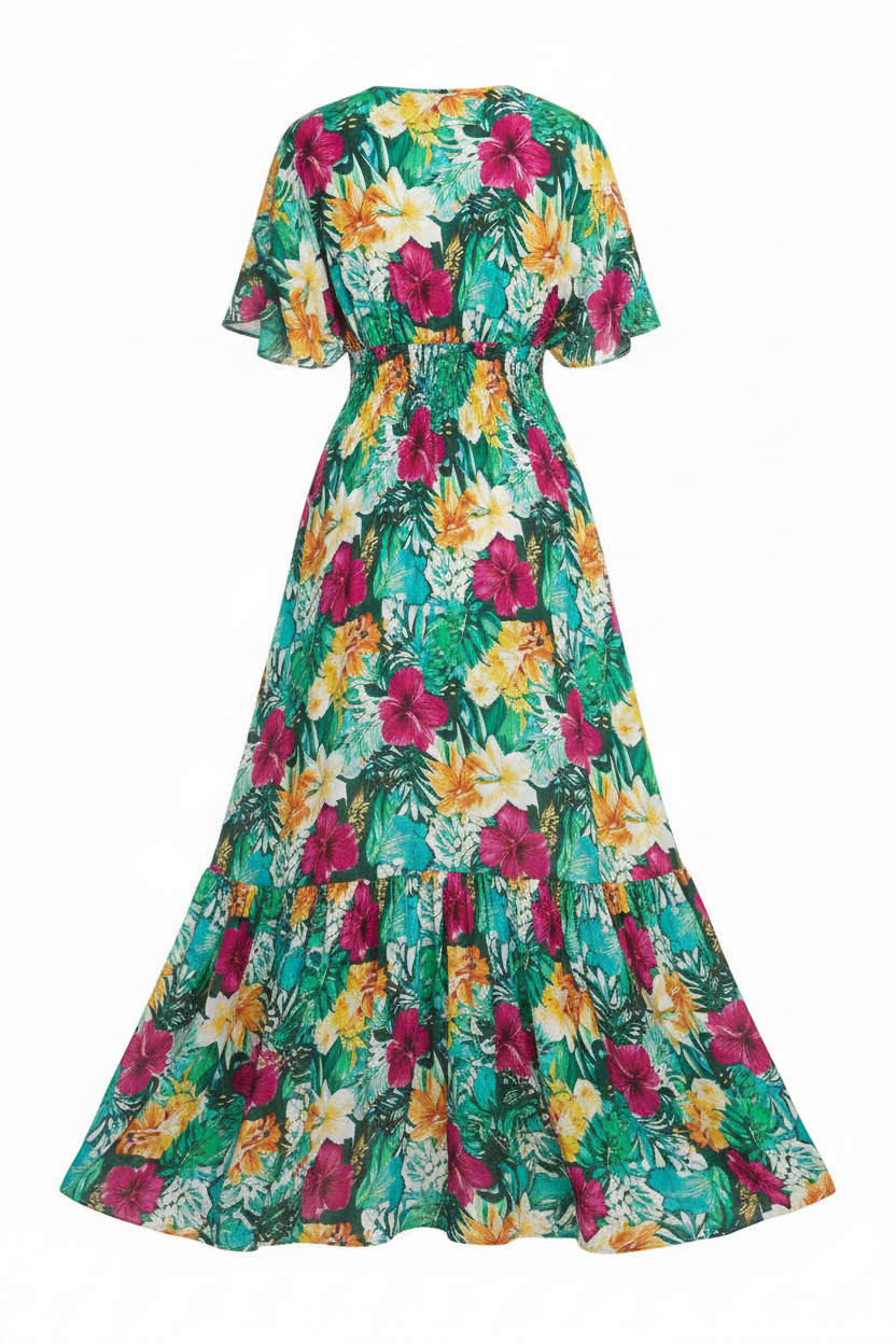 Ladies Floral Maxi Dress